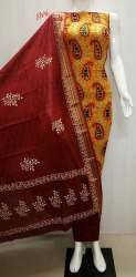 Hand Work Unstitched Salwar Suit