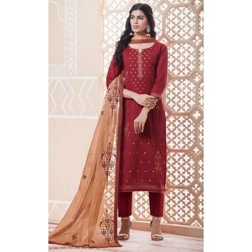 Ladies Unstitched Salwar Suit by Tripta
