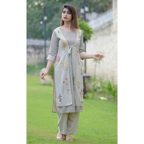 Tripta  Rayon Embroidered Designer Kurti by Triptas Collection