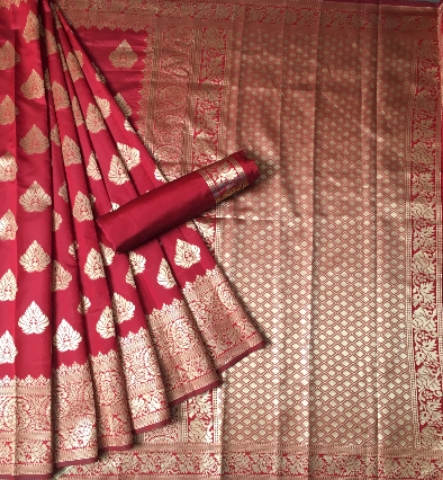 silk sareeweaving work by krishna textiles