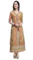 Stylish and designer jacket style Long Gown thumb 1