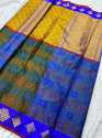 Stylish Organza Tansui Silk saree thumb 1