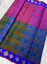 Stylish Organza Tansui Silk saree thumb 2