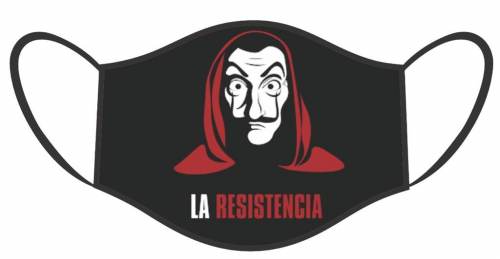 Money Heist Printed Facemask