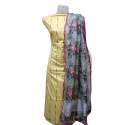 Cotton Dress with Linen Digital Printed Dupatta thumb 1