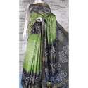 Deisgner Batik Printed Cotton Saree thumb 6