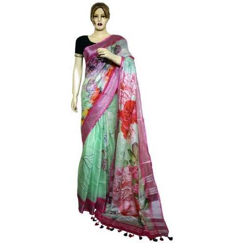 Fancy Designer Floral Printed Sarees