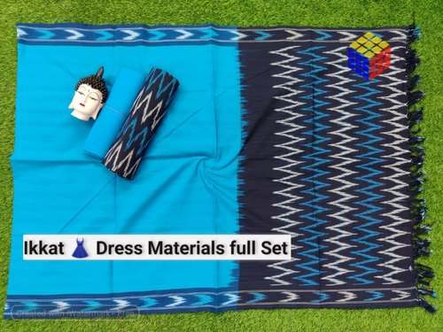 Formal Ikkat Cotton Dress Material  by Suraj Handloom