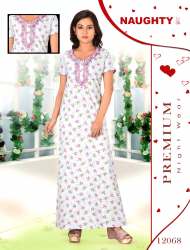 fancy cotton nighty