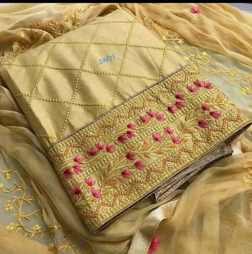 Fancy Cotton Dress Material