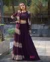 Heavy Georgette Embroidered Lehenga Choli