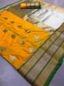 Kanjeevaram Soft Silk Saree thumb 1
