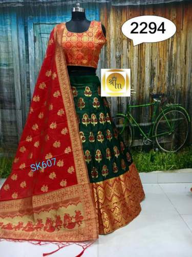 Party wear Banarasi Brocade Lehenga choli at Rs.999 Piece in