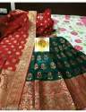 Party wear Banarasi Brocade Lehenga choli thumb 7