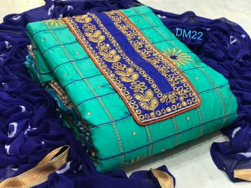 Pure Cotton Unstitched Dress Material