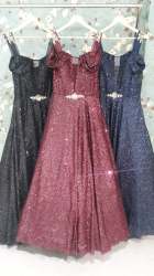 Stylish Sequence Party wear Gown 