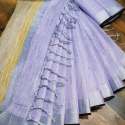 party-wear-linen-saree