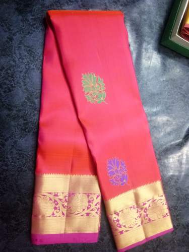 Pure Handloom Silk Saree by S Thimmaiah