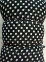 Black and white dot fancy print thumb 1