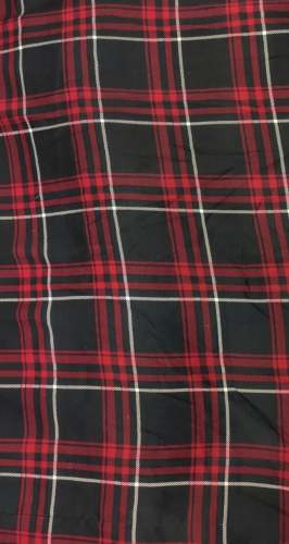 check crepe fabric