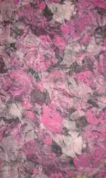 chiffon flower print