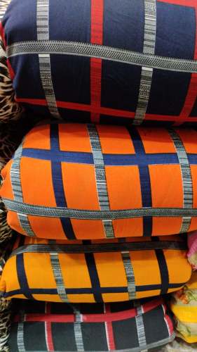 crepe fancy check print