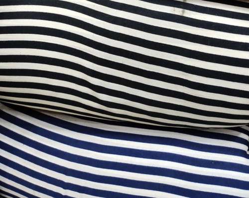 crepe fancy stripe print