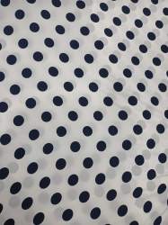 crepe polka print