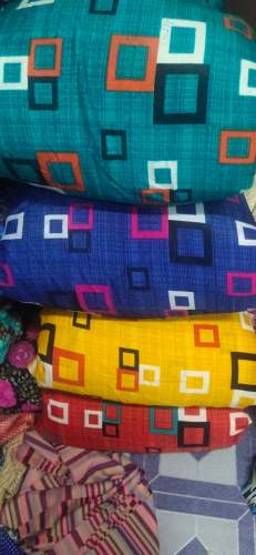crepe print fabric