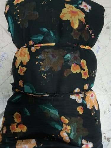 fancy black print