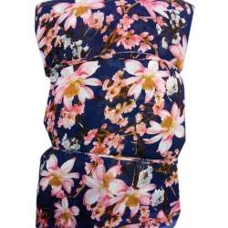 fancy flower in Georgette