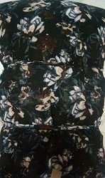 fancy flower with black