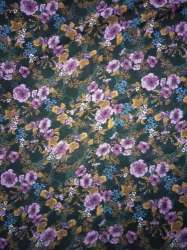 fancy mini flower style in Georgette 