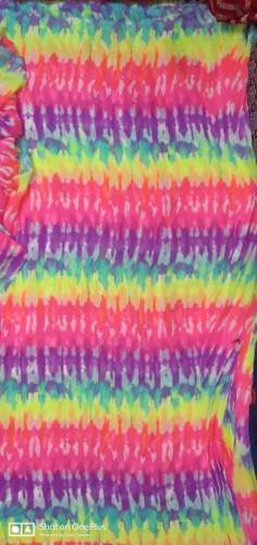 fancy multi color in Georgette print
