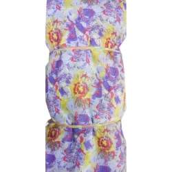 fancy purple  mix print