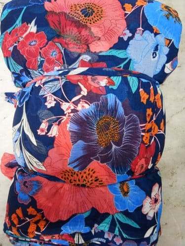 fancy special colors flower print