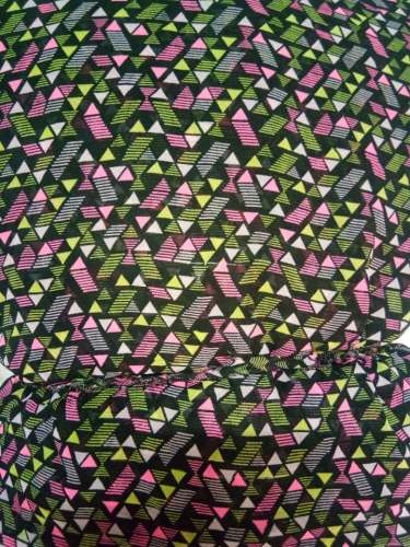 fancy triangle in Georgette print