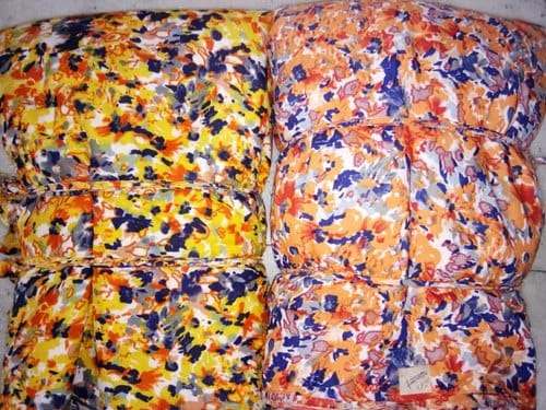 flower crepe print