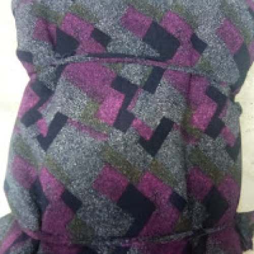 Geometrical georgette print