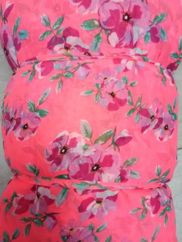 medium flower pink surface