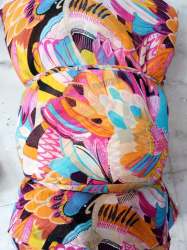 Multi color georgette fabric