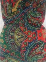 paisely print in fabric