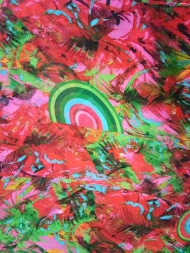 paitchly chiffon print