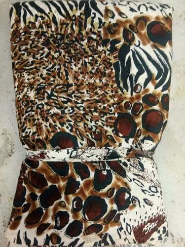 Tiger crepe print