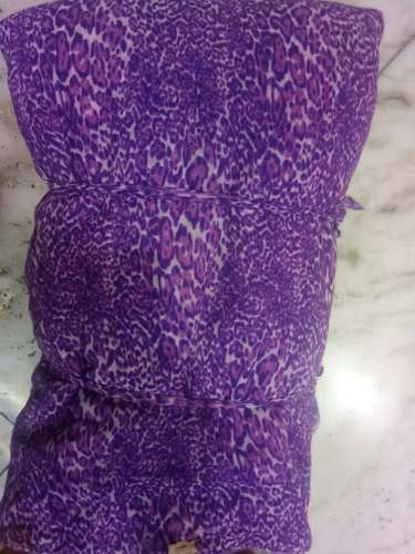 Tiger print blue Georgette 