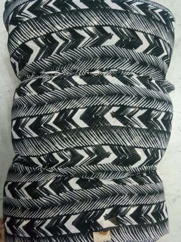 zigzag shaded lines chiffon
