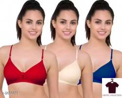 Cotton Blend Bra set 