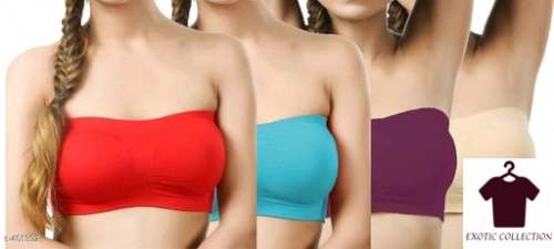 Non-Padded Tube Bras Combo