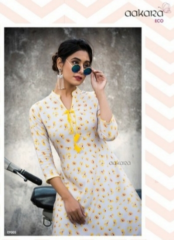 Rayon Floral Printed Gown