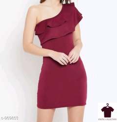 Western one piece Off solder dress